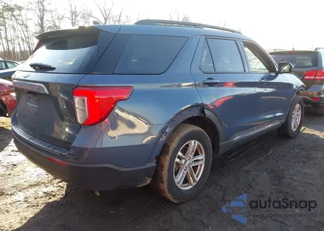 2021 Ford Explorer Xlt из США, поврежденный, VIN 1FMSK8DH4MGA68683